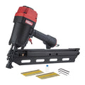 Pneumatic 21 Degree Framing Nailer with Nails F9817