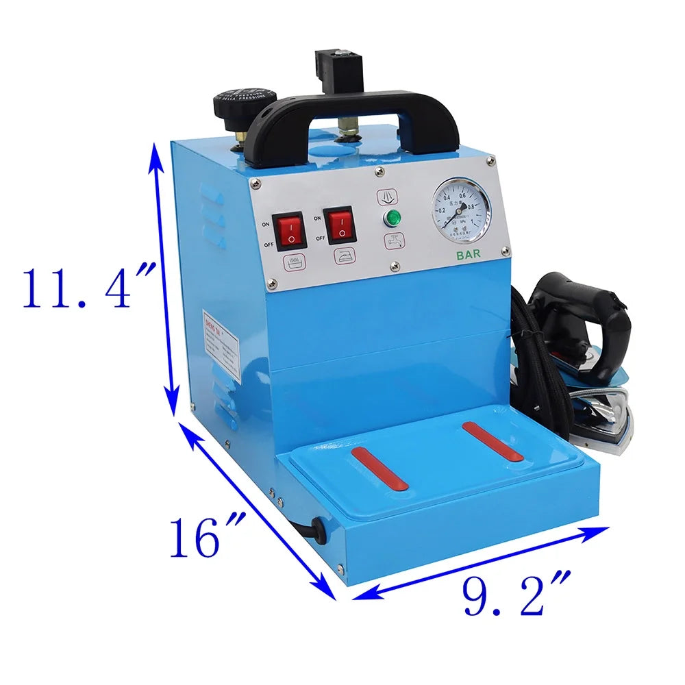 Industrial Electric Iron Boiler 4L with Pressure Steam Pot P6653
