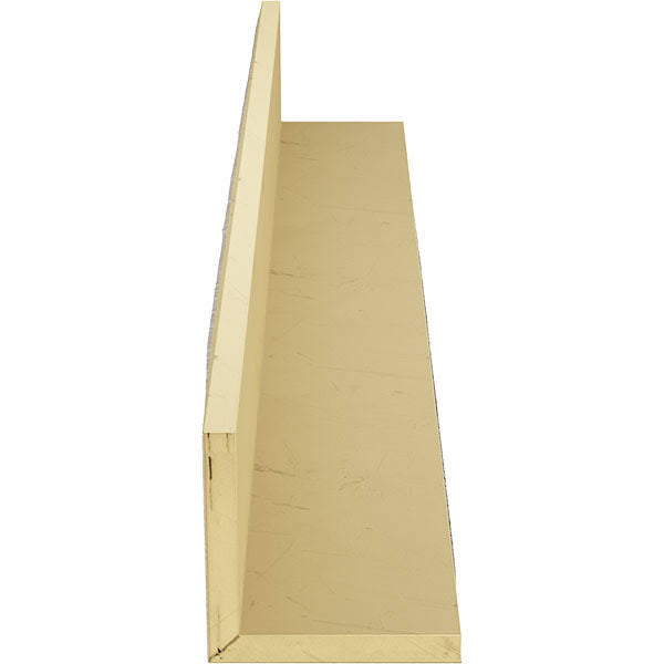 White 2-Sided Faux Wood Ceiling Beam K4781