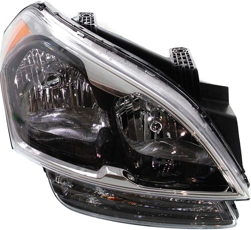 Headlight Assembly for Kia Soul 2012 2013 Driver Side Bulbs Included V5374