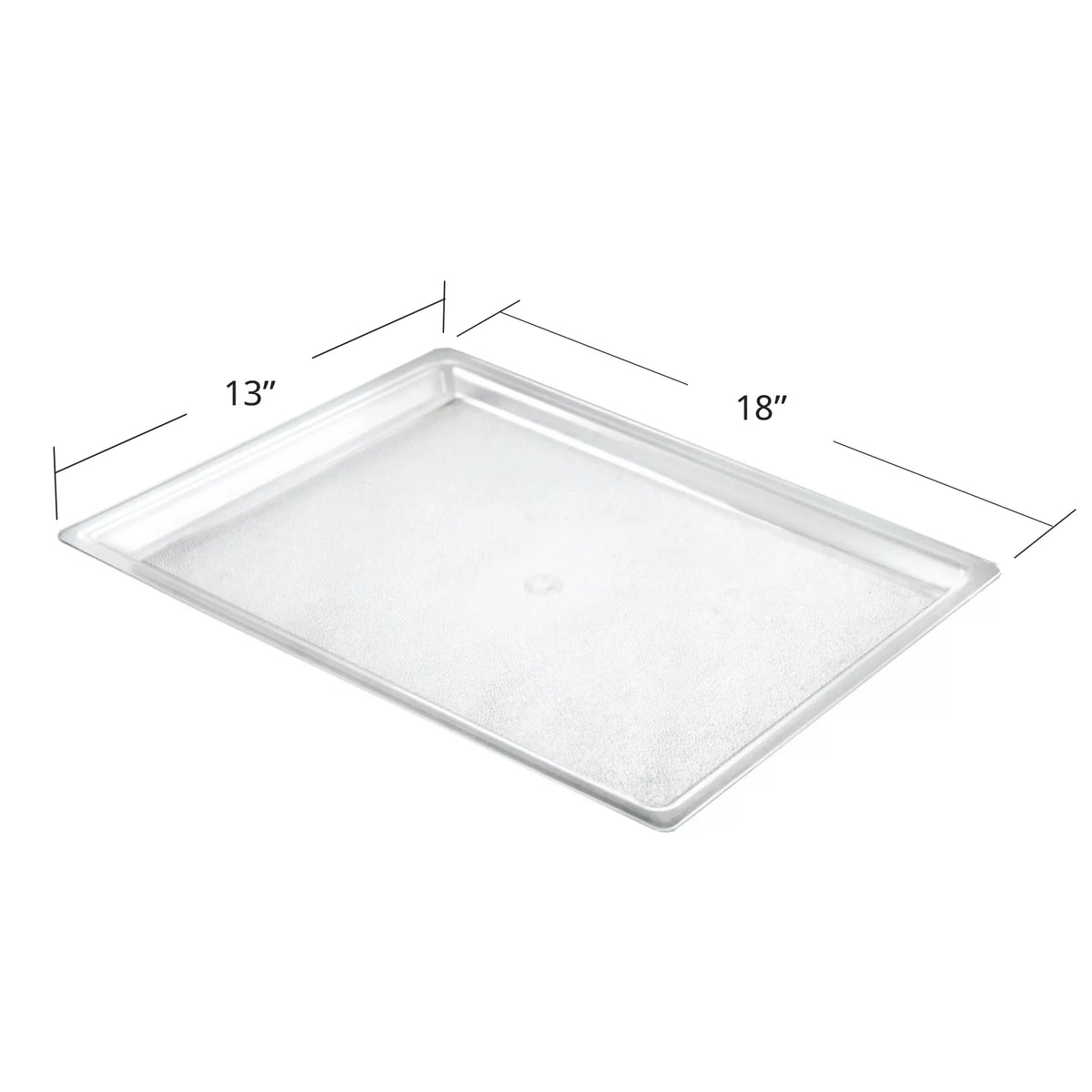 Large Acrylic Food Tray C4316