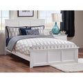 White Bed with Foot Board I676835