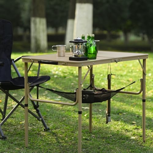 2Ft Adjustable Aluminum Folding Camping Table G910