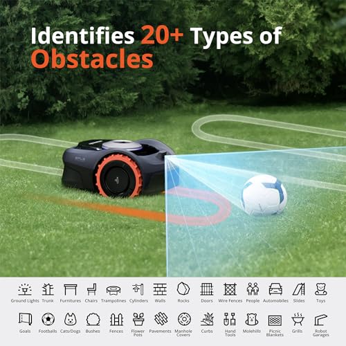 Robot Lawn Mower RTK+Vision Robotic Lawnmower F878