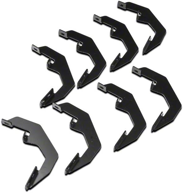 Black Running Boards for Silverado 1500 Crew Cab B70770
