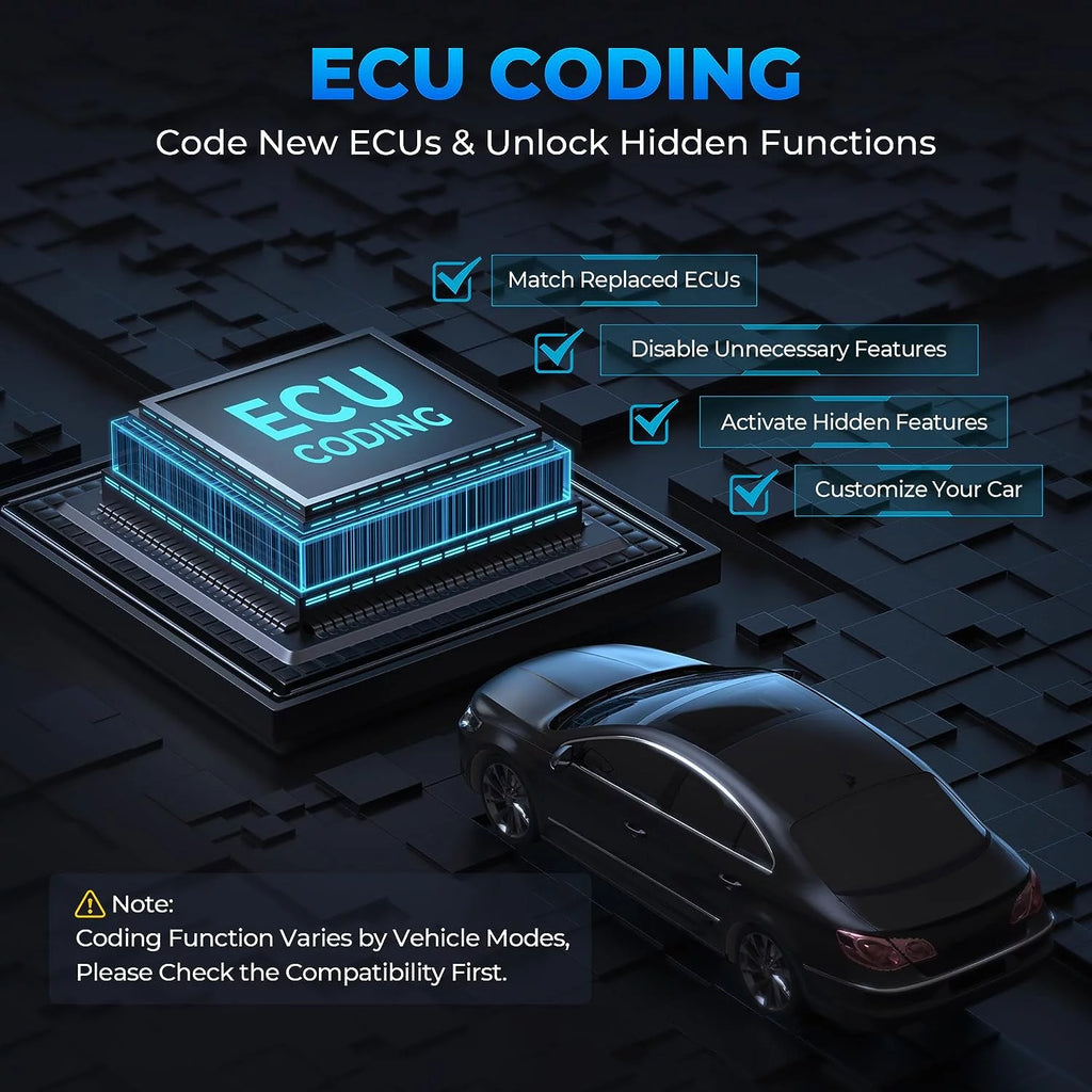 Bidirectional OBD2 Scanner Diagnostic Scan Tool with ECU Coding Q71032