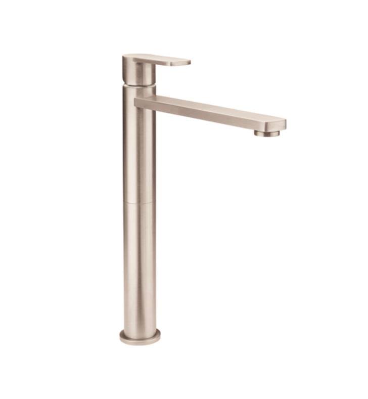Single Handle Vessel Bathroom Sink Faucet in Antique Nickel Flat M9297