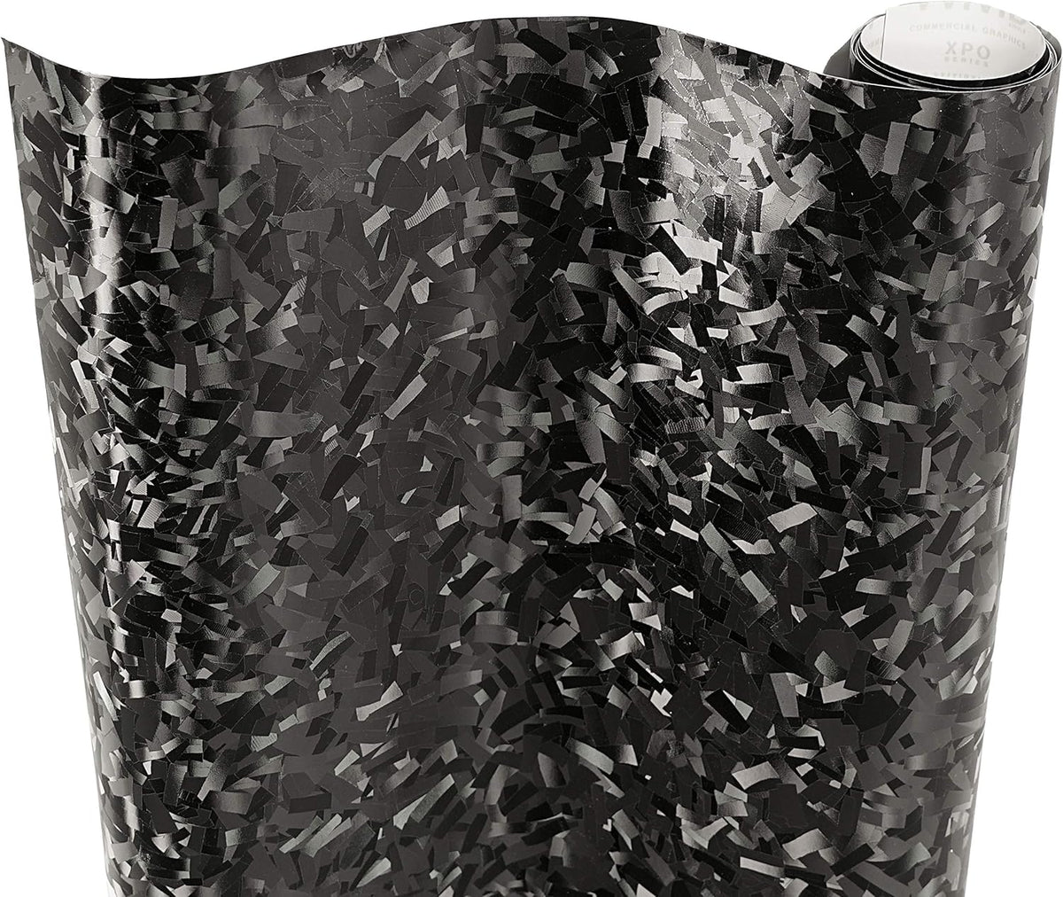 Forged Black Composite Carbon Vinyl Wrap Roll (100ft x 5ft) U505