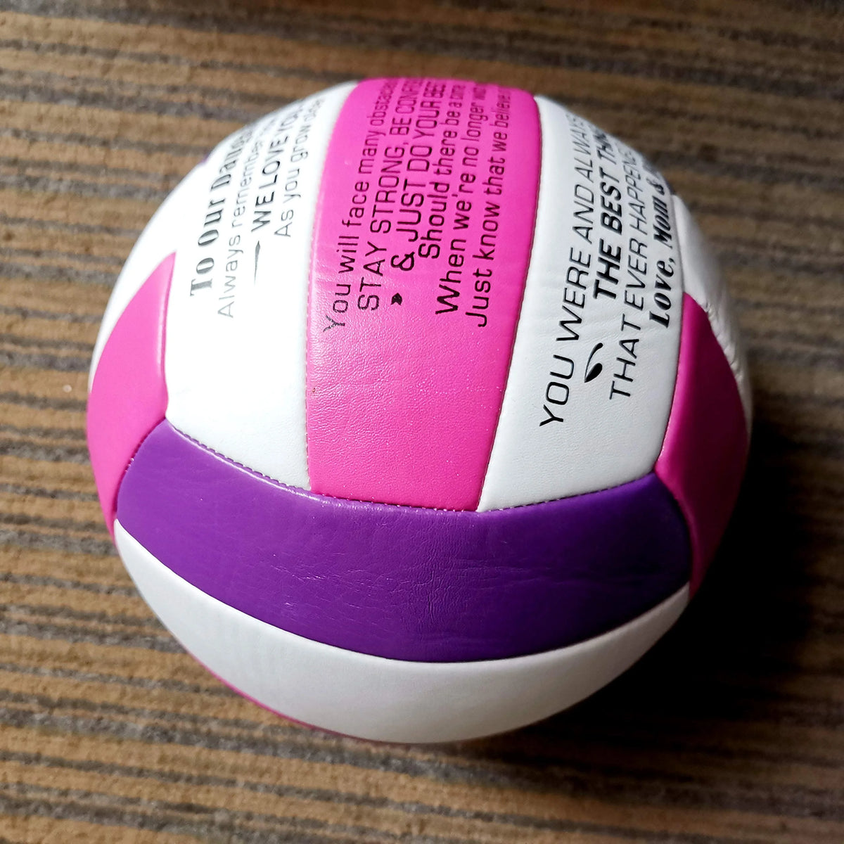 Pink 8 Inch Soft Touch Beach Volleyball O272552