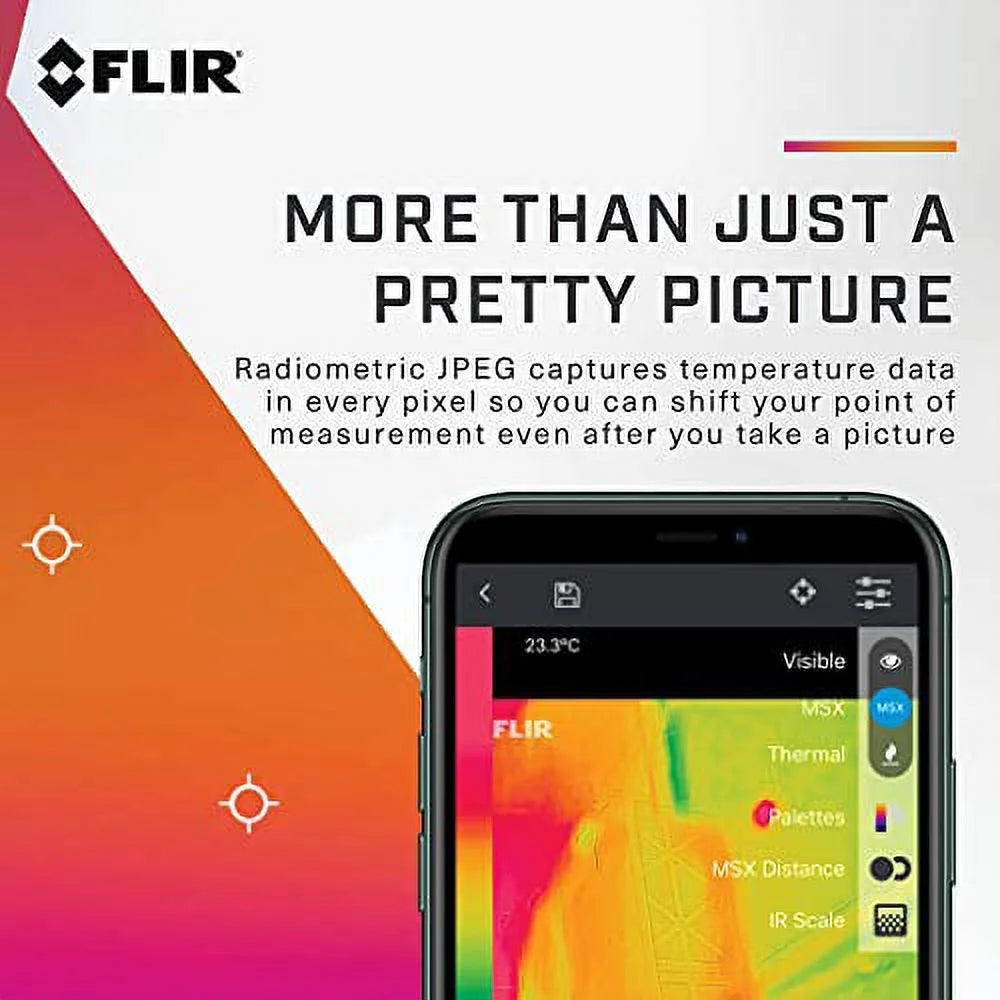 FLIR ONE Pro Thermal Camera for Smartphones with MSX Image Enhancement Technology U5897