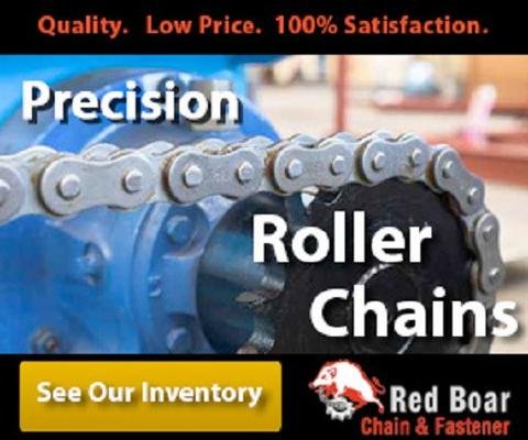 35 Riveted Roller Chain 100ft With 10 Connecting Links 3/8" Pitch Z2193