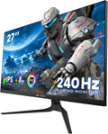 27 inch 240hz IPS Gaming Monitor, Full HD Frameless 100% sRGB, 1080P, 1ms Response Time L93086