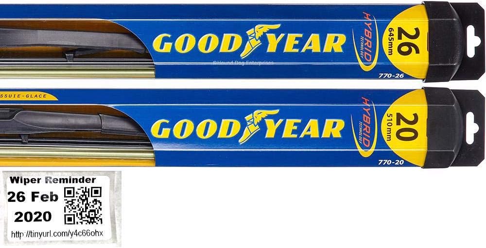 Windshield Wiper Blade Set Pack of 2 S17090