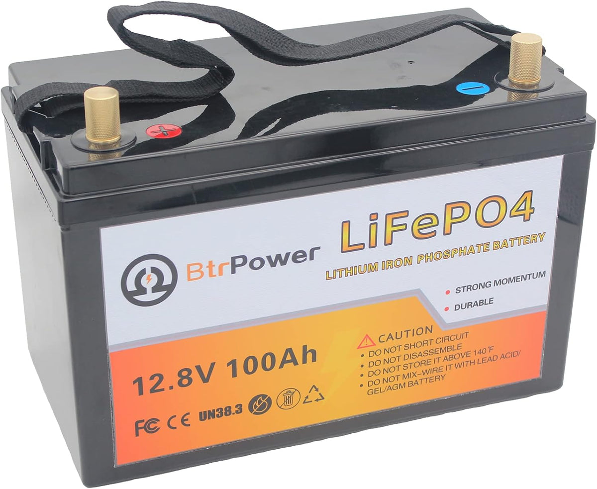 12V 50AH LiFePO4 Battery with Built-in 50A BMS G983