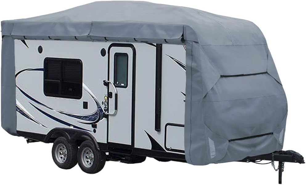 4 Layers Heavy Duty Travel Trailer Camper RV Cover N992