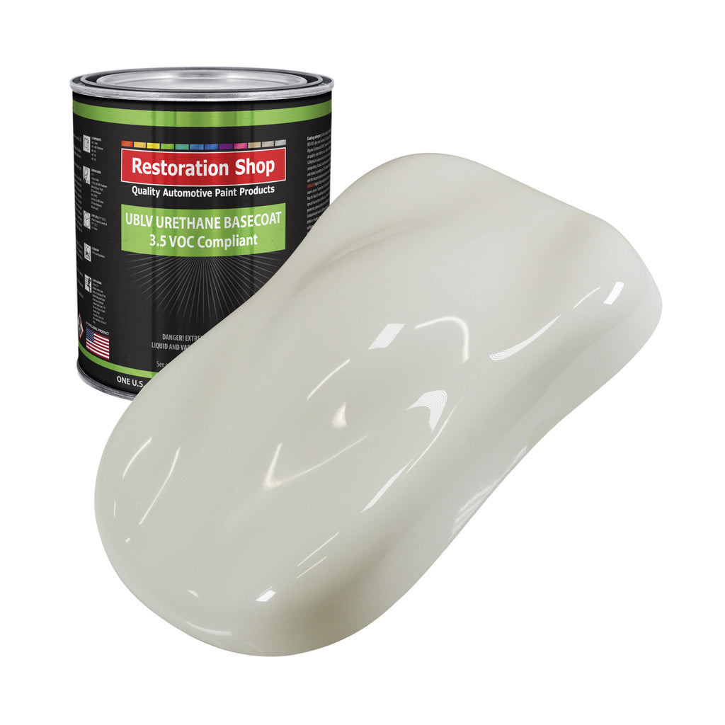 White 1 Gallon Low VOC Urethane Basecoat Auto Body Paint D403