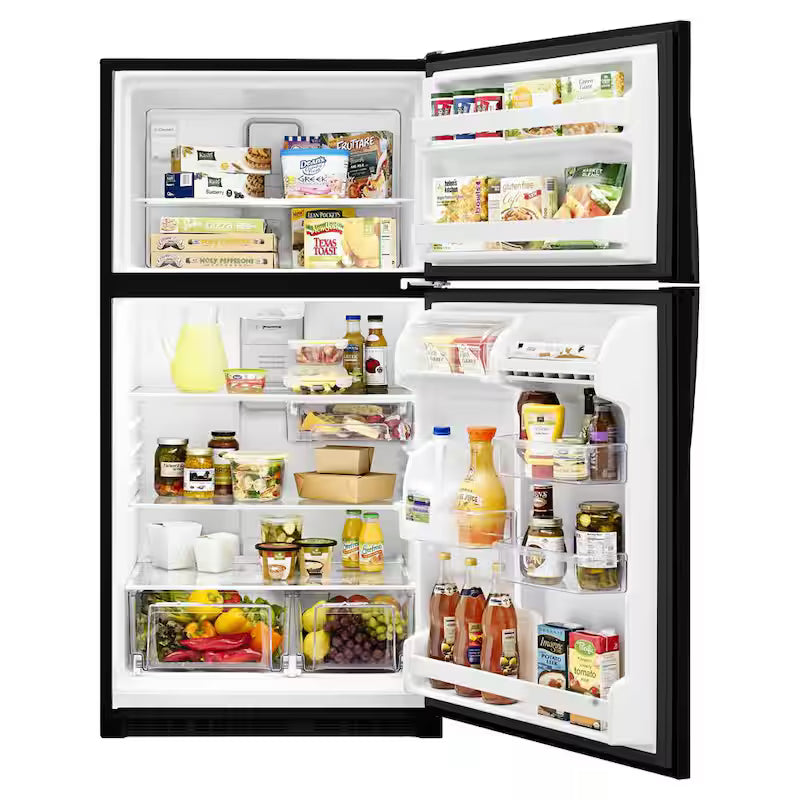 20.5 cu. ft. Top Freezer Refrigerator in Black M6837