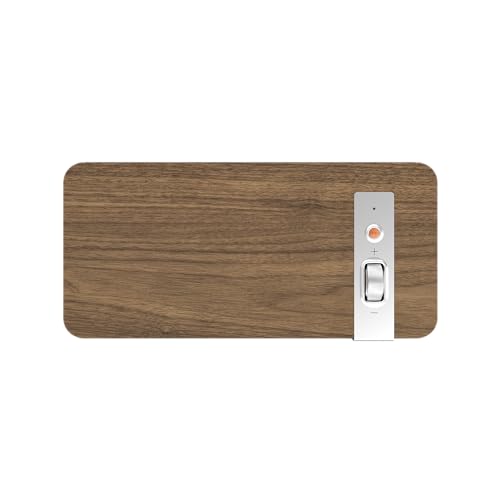 Walnut Bluetooth Speaker System with Two 2.25” Full Range Drivers and 4.5” Woofer Z61089
