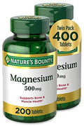 400 Count Magnesium 500mg Tablets R668