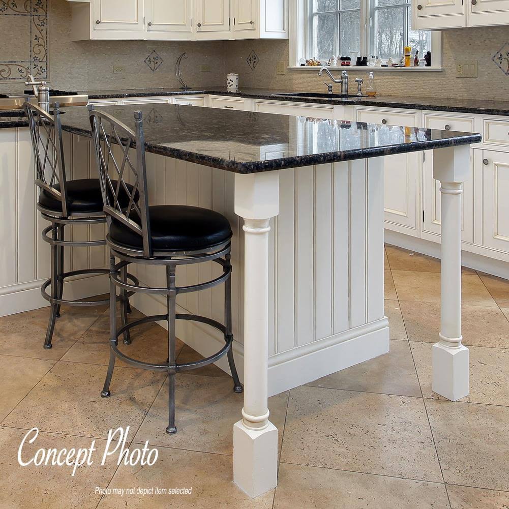 Unfinished Solid Red Oak Kitchen Island Leg T722