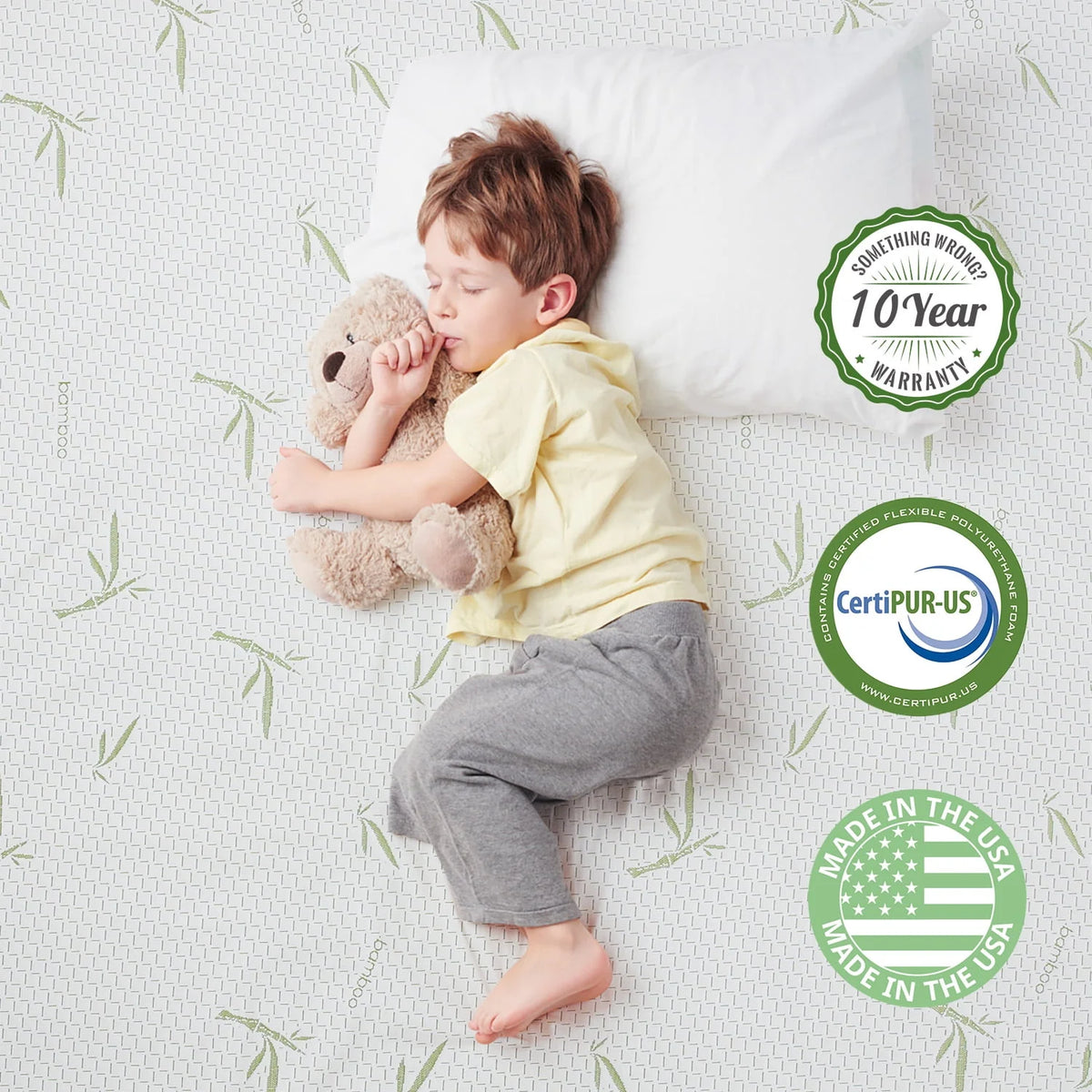 6 inch Memory Foam Twin Mattress B1041