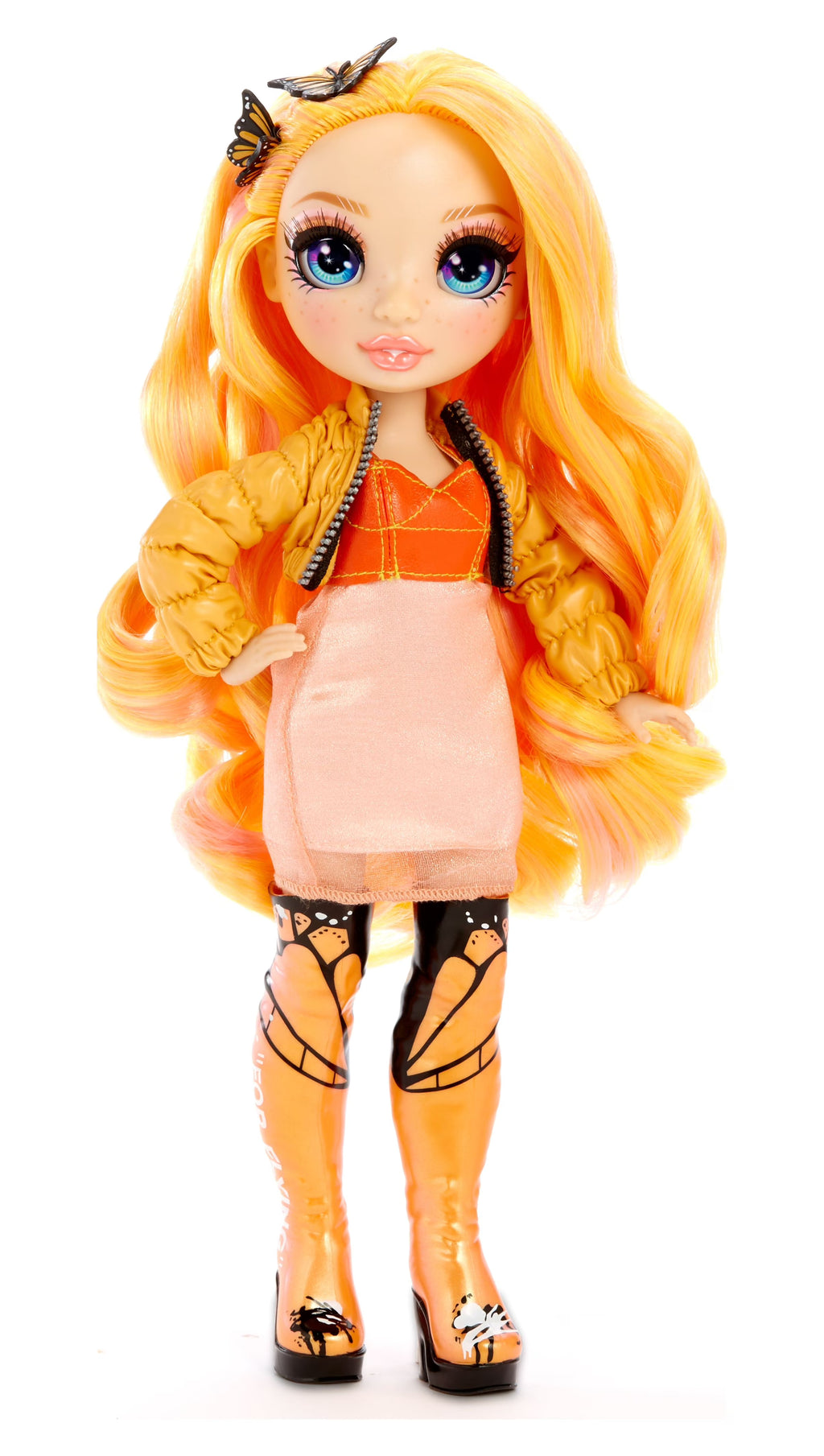Orange Fashion Doll with 2 Outfits J61369