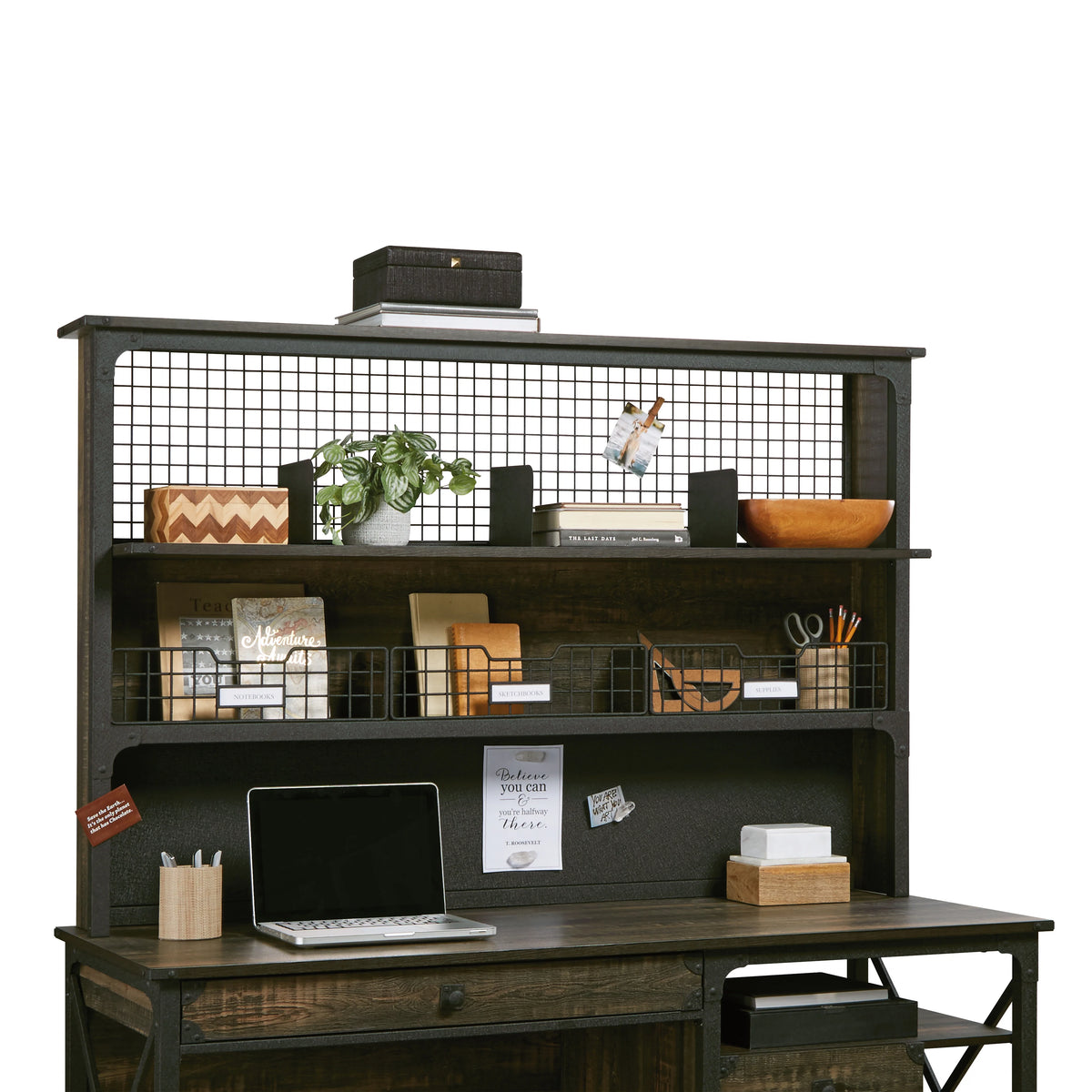 Industrial Desktop Hutch X4212