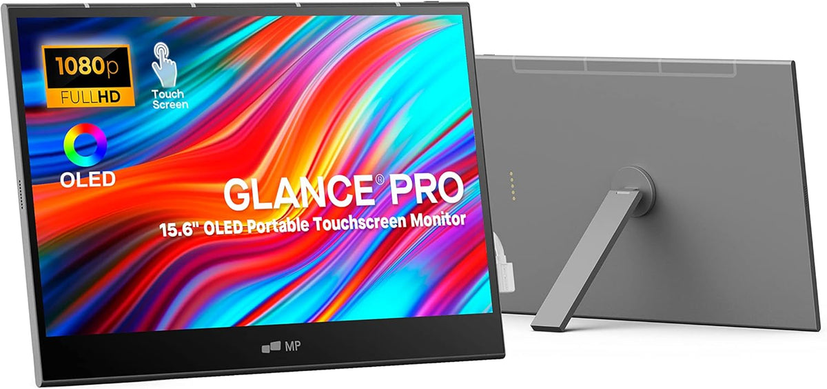 15.6" OLED Touchscreen Monitor FHD 1080P with Dual Speaker and Battery R481