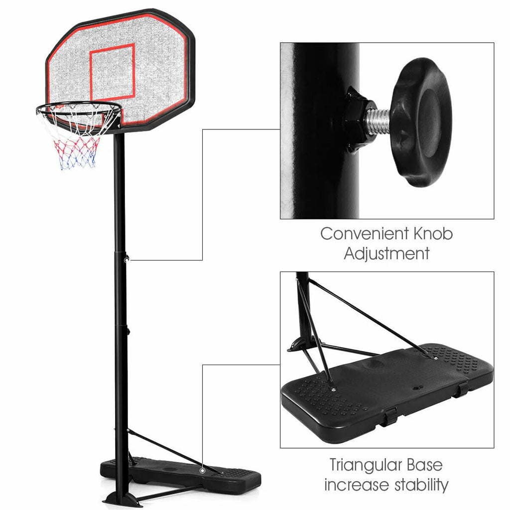 Adjustable Height Basketball Hoop System E50193