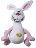 White Rabbit Plush Dog Toy, 8-Inch B936
