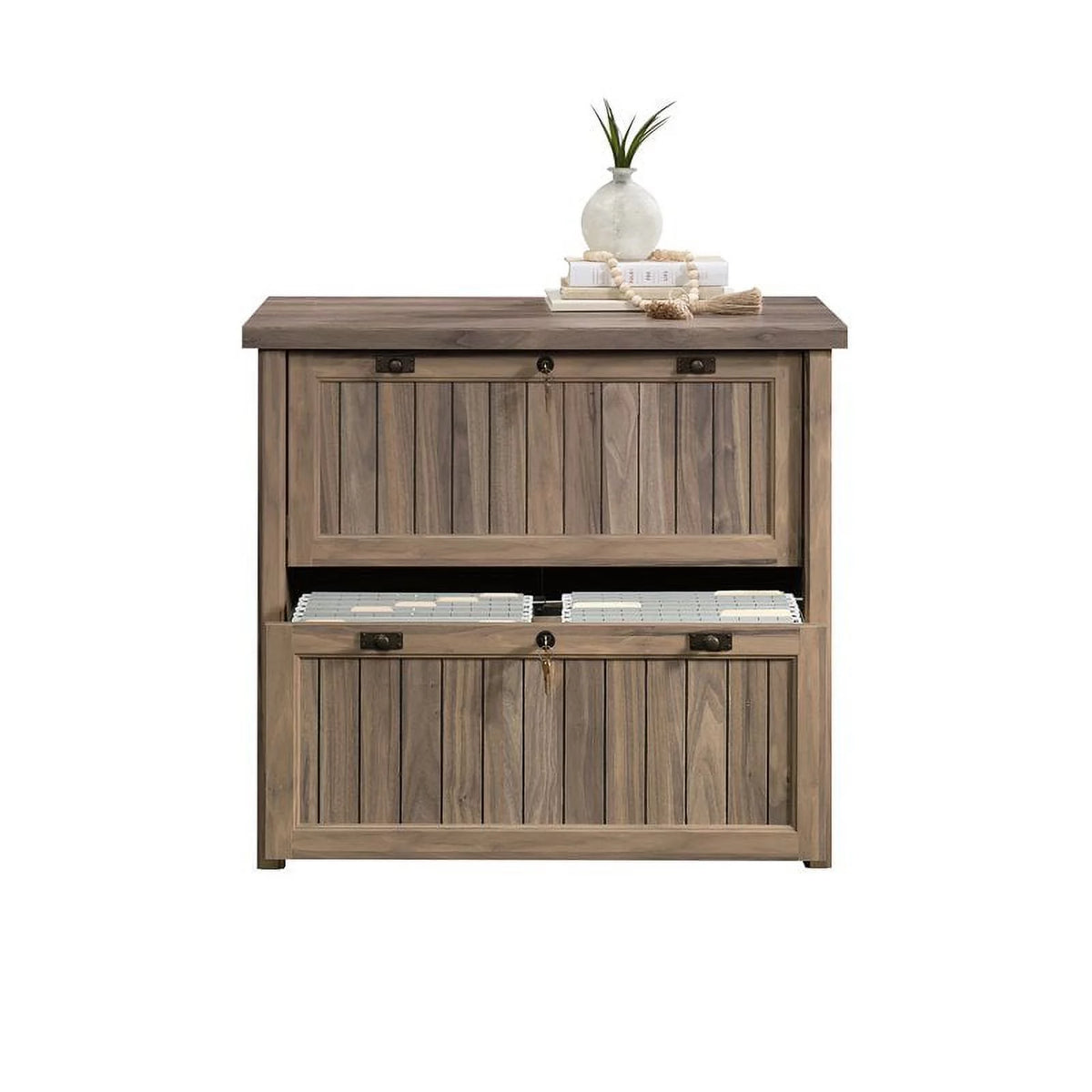 Engineered Wood 2-Drawer Lateral File Cabinet P4698