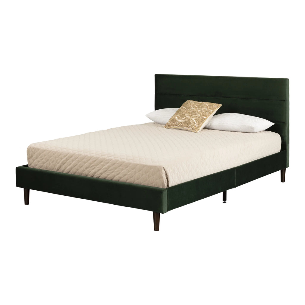 Queen Upholstered Platform Bed T25295