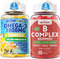Vegan Omega-3 Turmeric Vitamin B Complex Gummies H3810