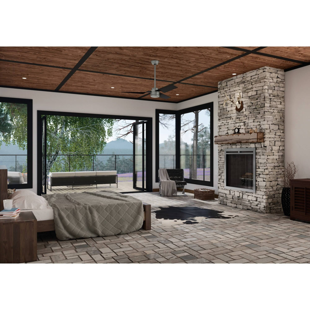 Outdoor Ceiling Fan Fresh White I481