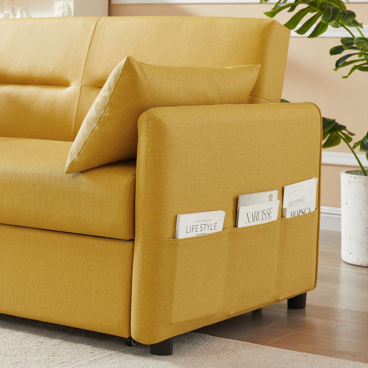 Loveseat Sofa with 2 Pillows G498186