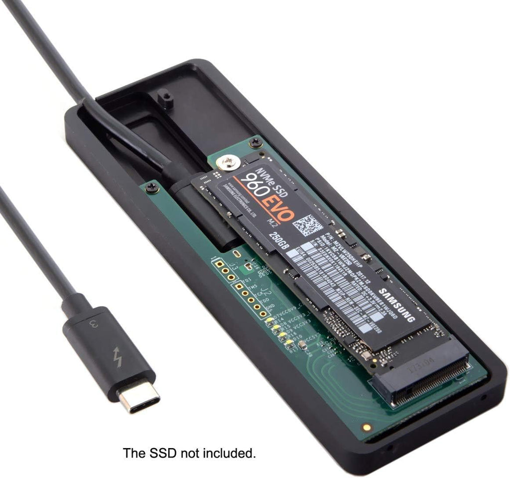USB4 to PCI Express PCI-E to NGFF M-Key NVME AHCI SSD Convert Case Cartridge O659
