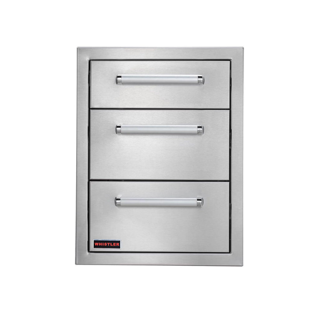22-inch Stainless Steel Triple Access Drawer Z7207