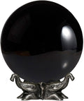 Clear Crystal Ball with Elephant Stand W504