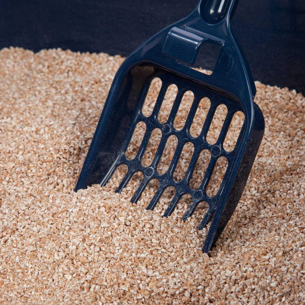 Open Top Cat Litter Box with Shield and Scoop P4107