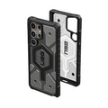 Black Magnetic Rugged Case for Samsung Galaxy S24 Ultra F625