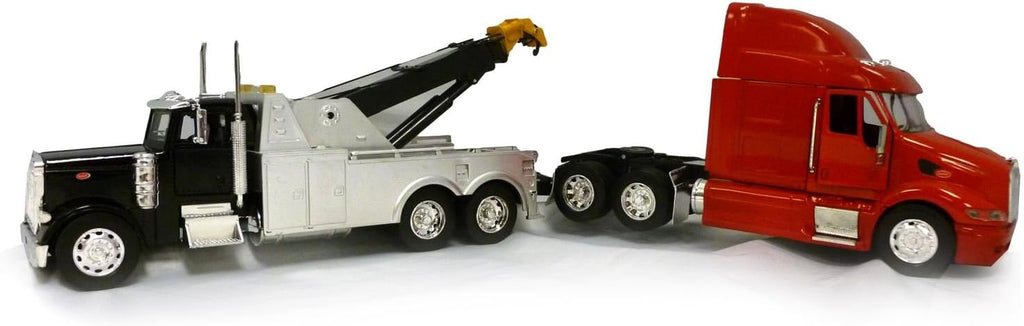 Black Tow Truck Diecast Model Set X508