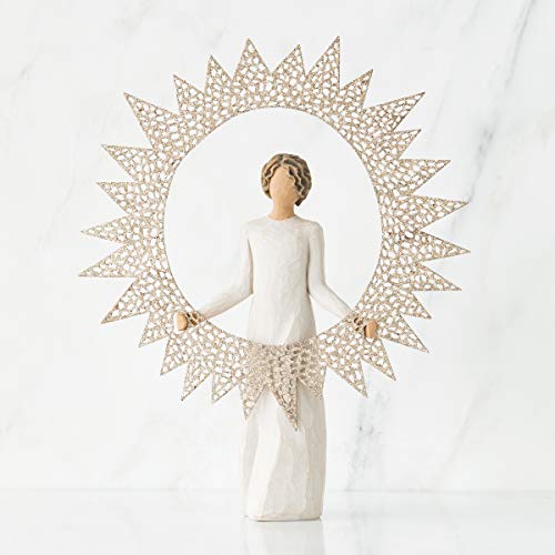 Pierced Metal Star Tree Topper A172