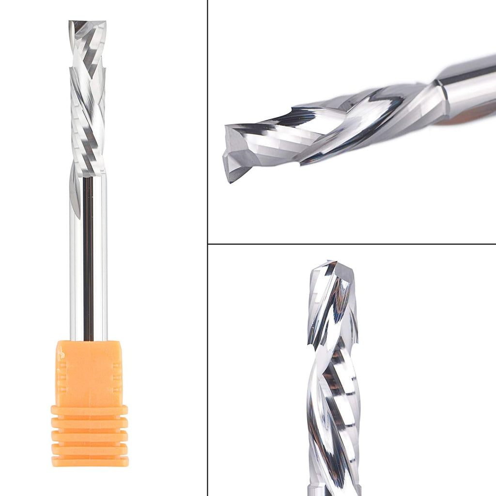 1/4 X 1 inch Carbide Spiral Router Bit with 1/4 inch Shank G389187