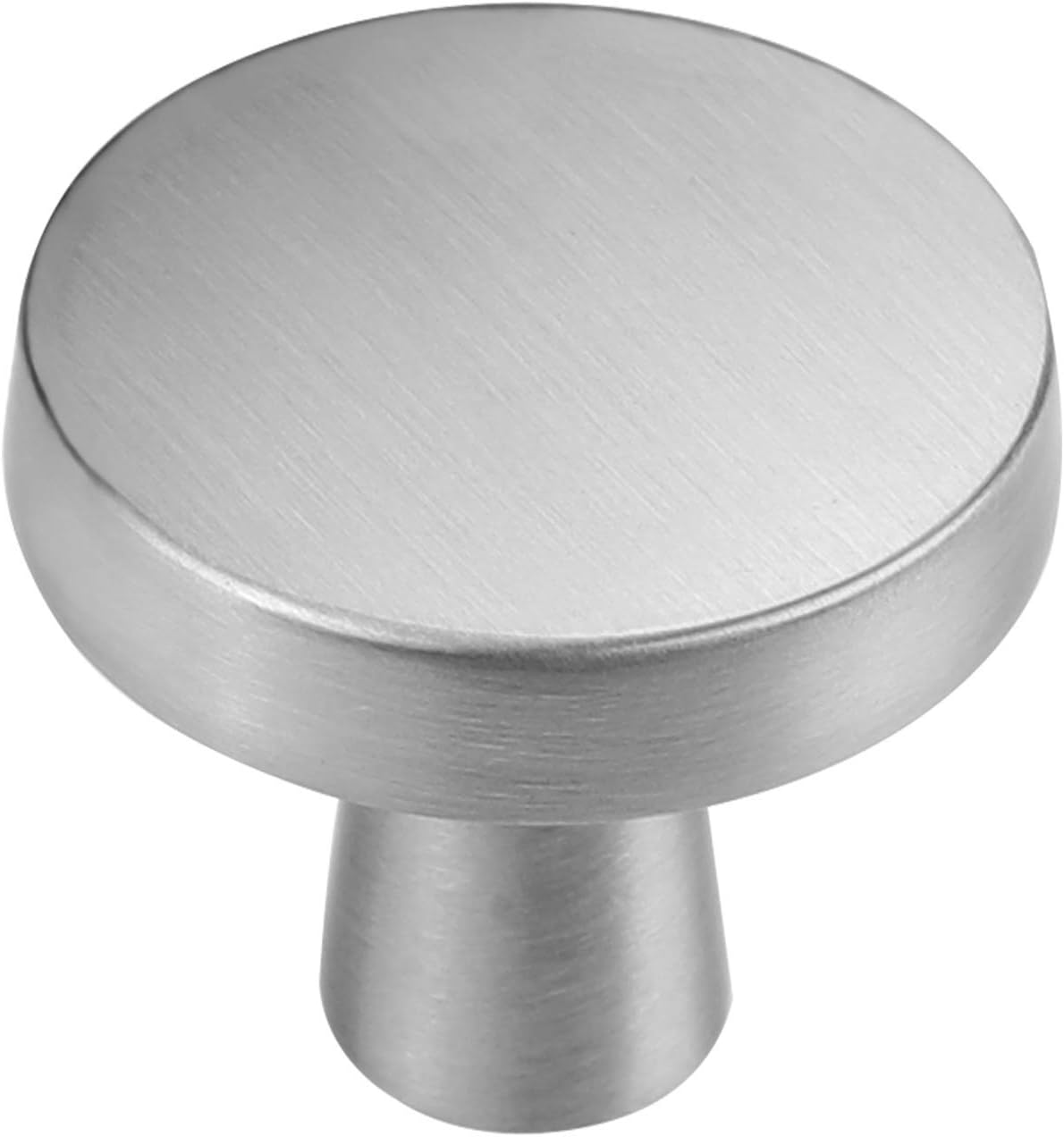 25 Pack Black Round Cabinet Knobs L476631
