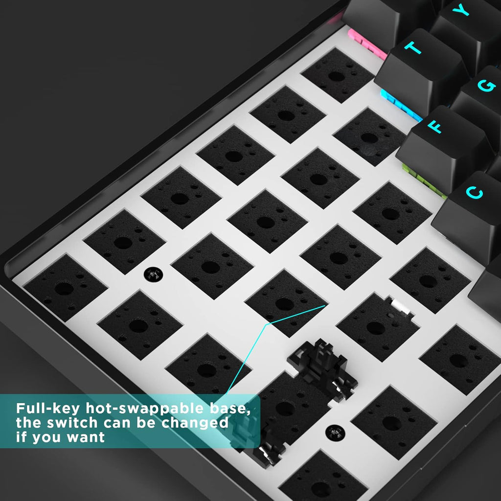 Portable 60% RGB Backlit Mechanical Gaming Keyboard H11547