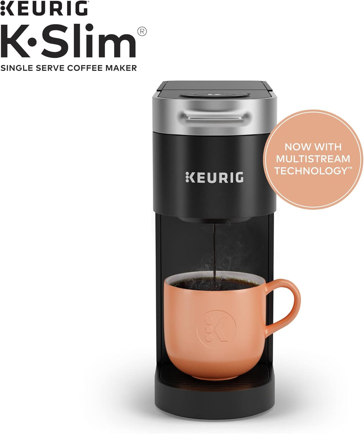 Black Single Serve K-Cup Pod Coffee Maker Y108