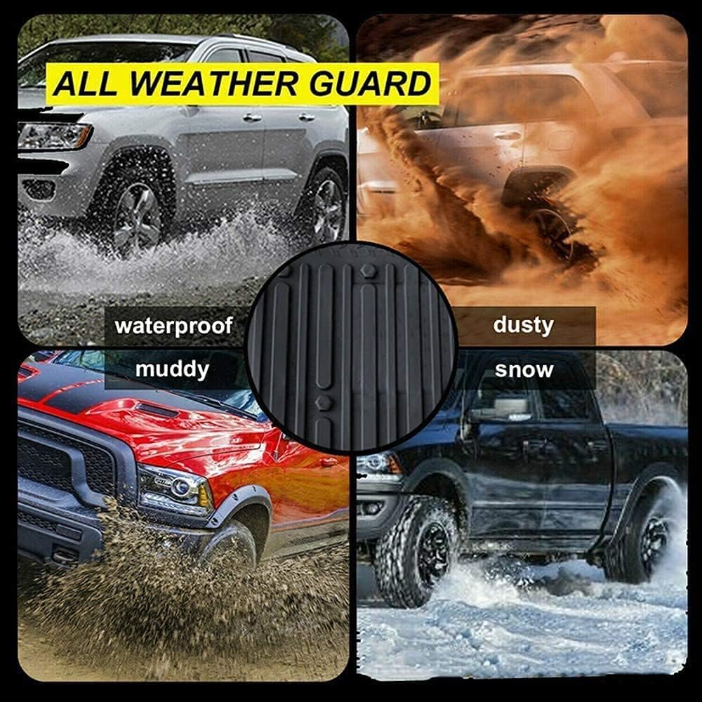 TPE Black All Weather Floor Mats Z545