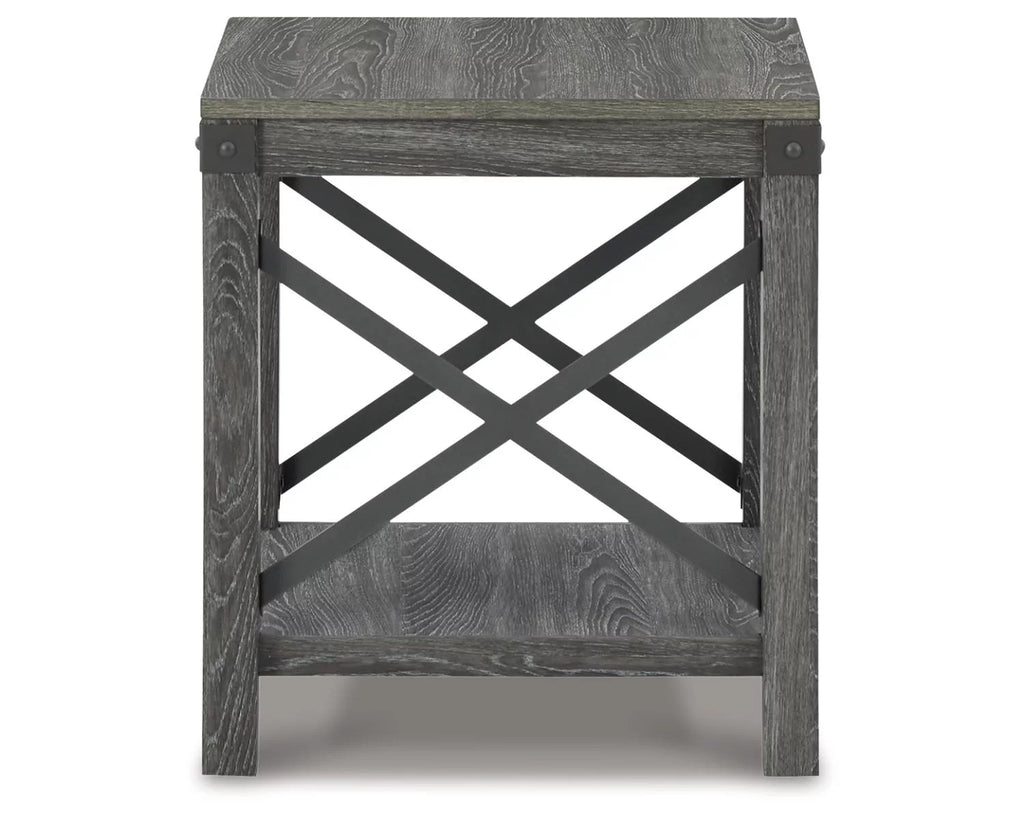 End Table Grayish Brown Q4946