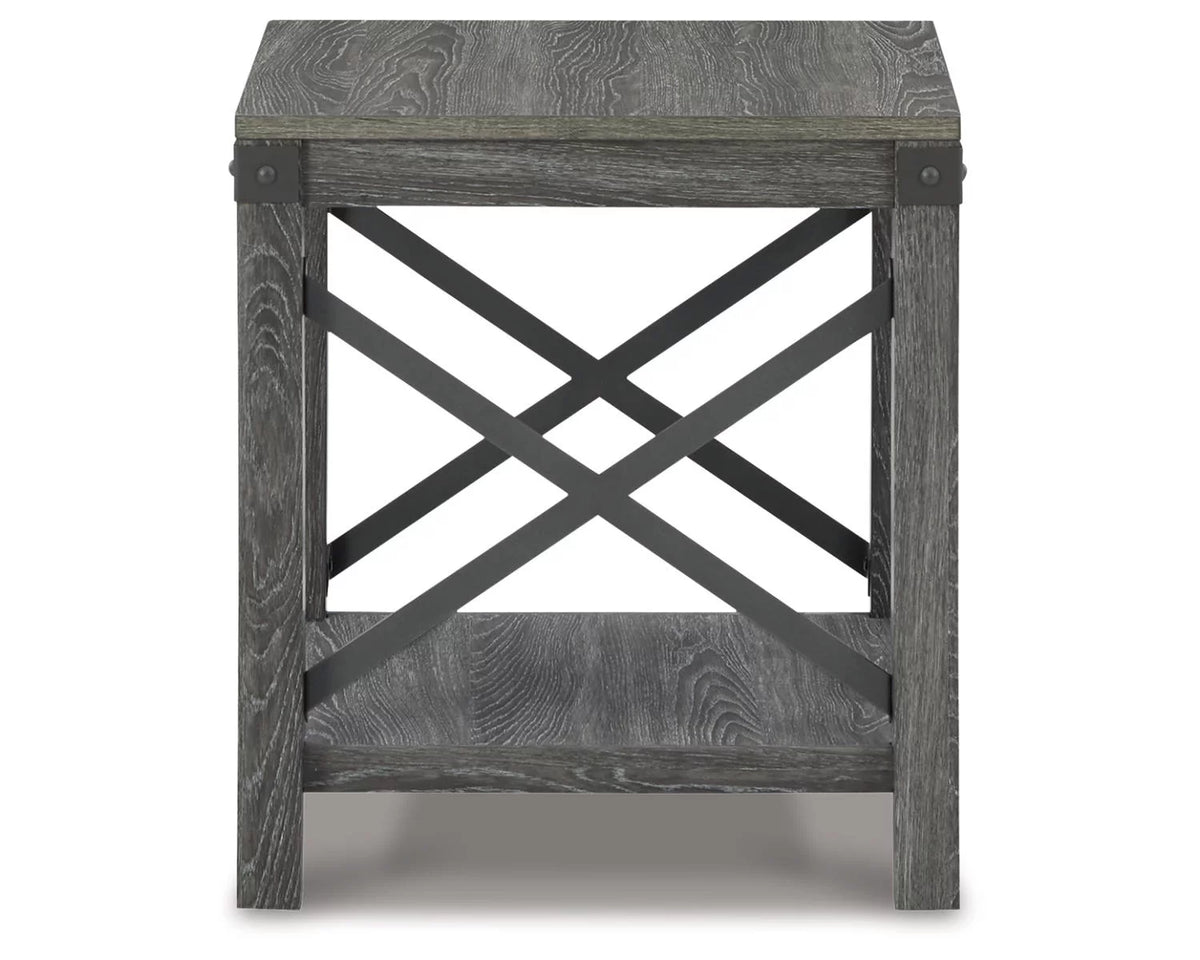 End Table Grayish Brown Q4946
