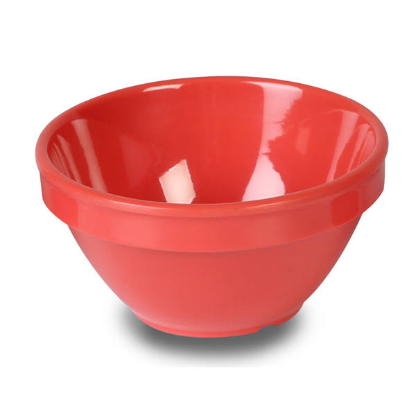 8 oz Orange Melamine Bouillon Cup - 12/Case T506